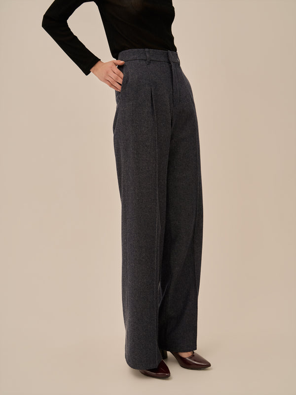 Marina wool denim pants NV
