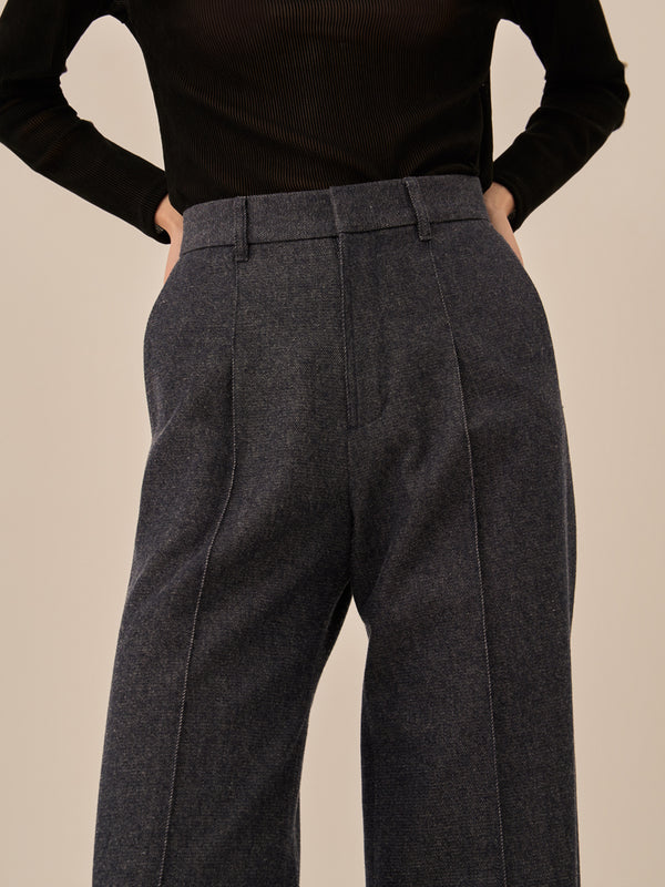 Marina wool denim pants NV