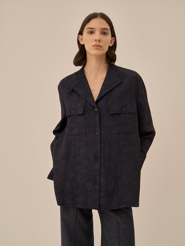 Federica jacquard shirt NV