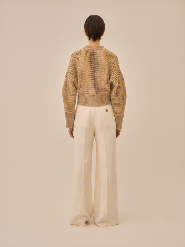 Federica jacquard pants IV
