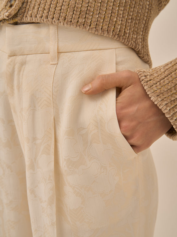 Federica jacquard pants IV