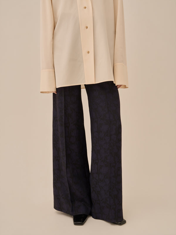 Federica jacquard pants NV