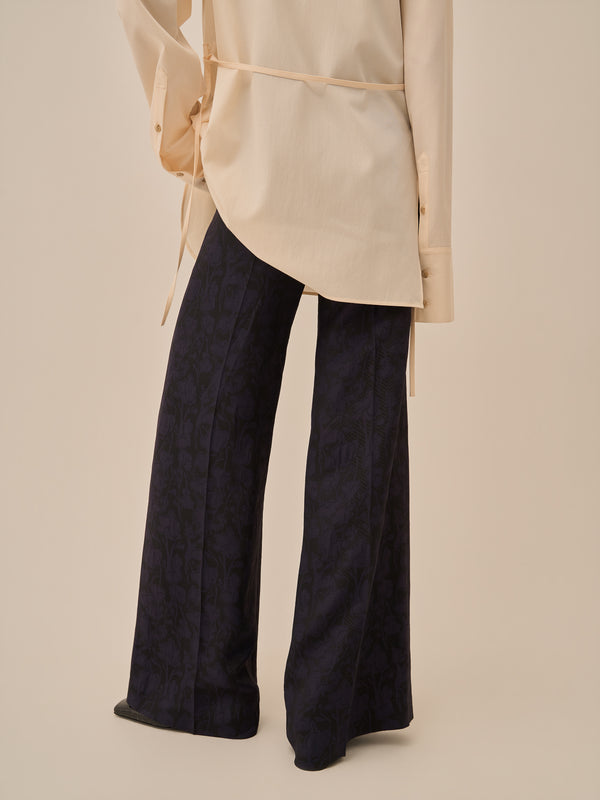 Federica jacquard pants NV