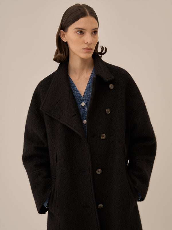 Verna long coat BK