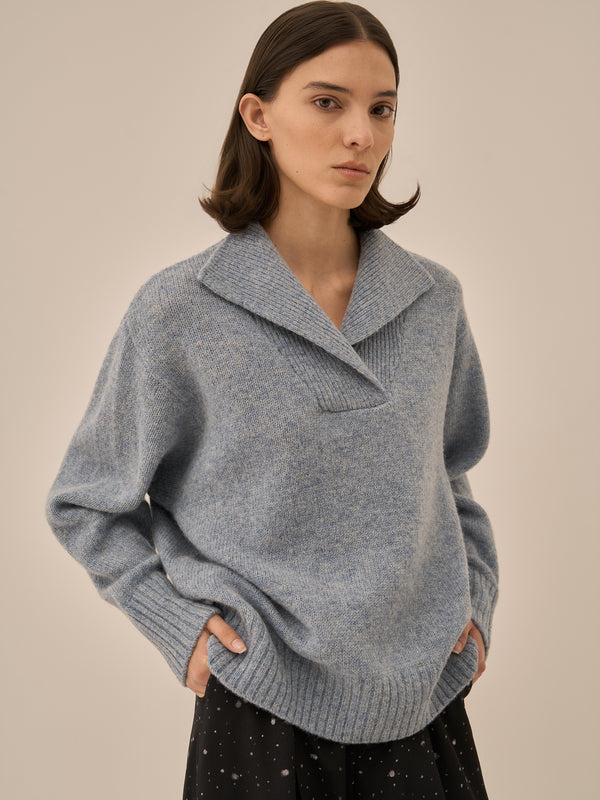 Graciana knit pullover BL