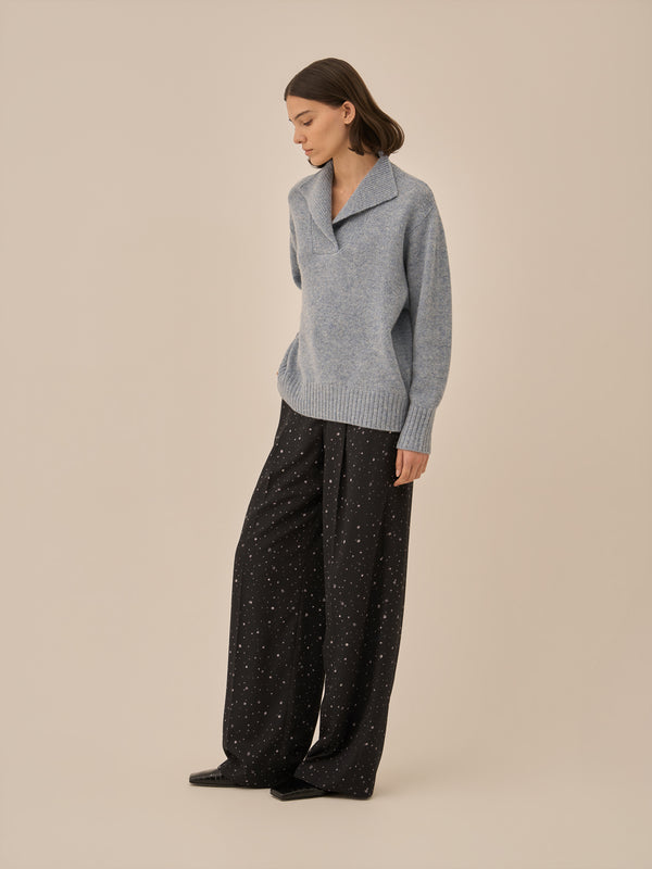 Graciana knit pullover BL