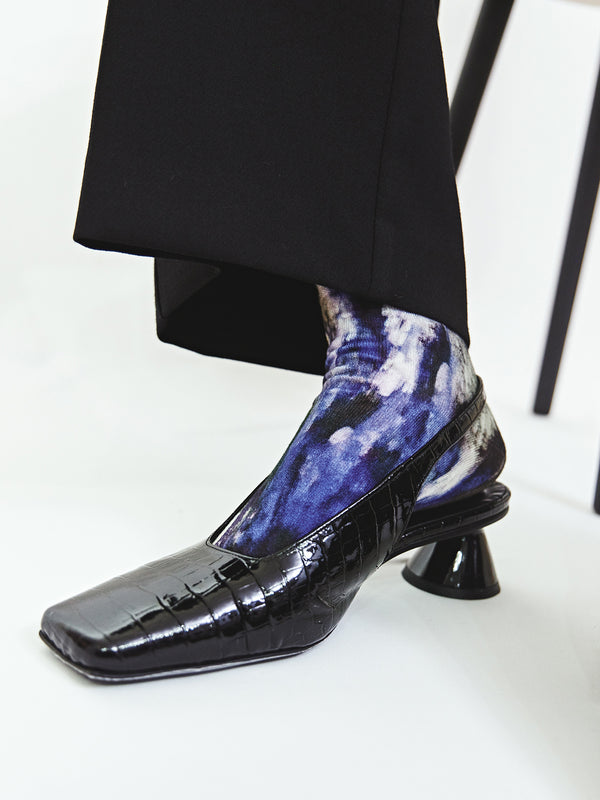 Athenes Print Socks