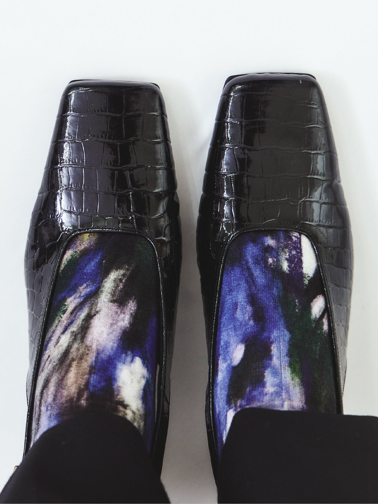 Athenes Print Socks