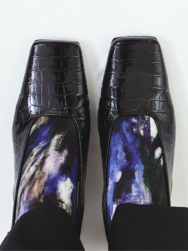 Athenes Print Socks