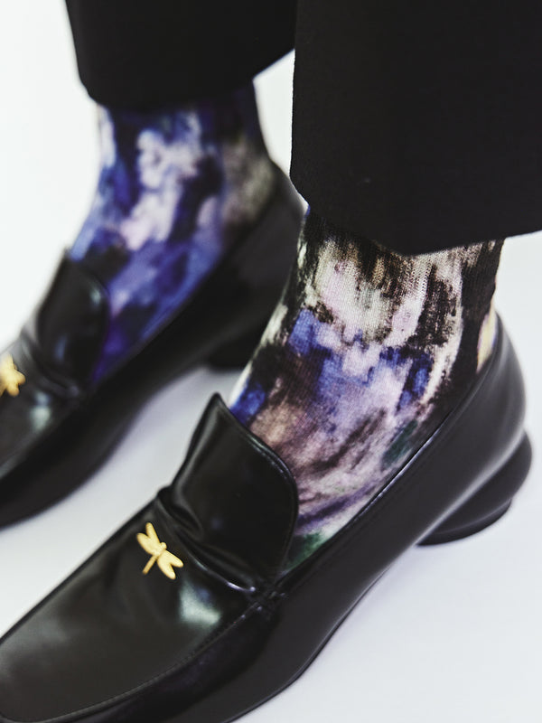 Athenes Print Socks