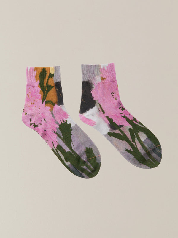Annecy Print Socks