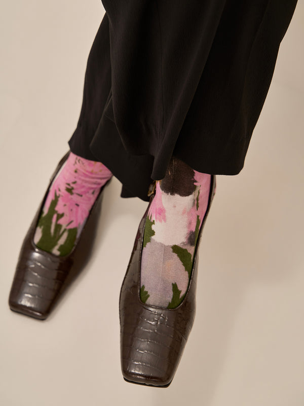 Annecy Print Socks
