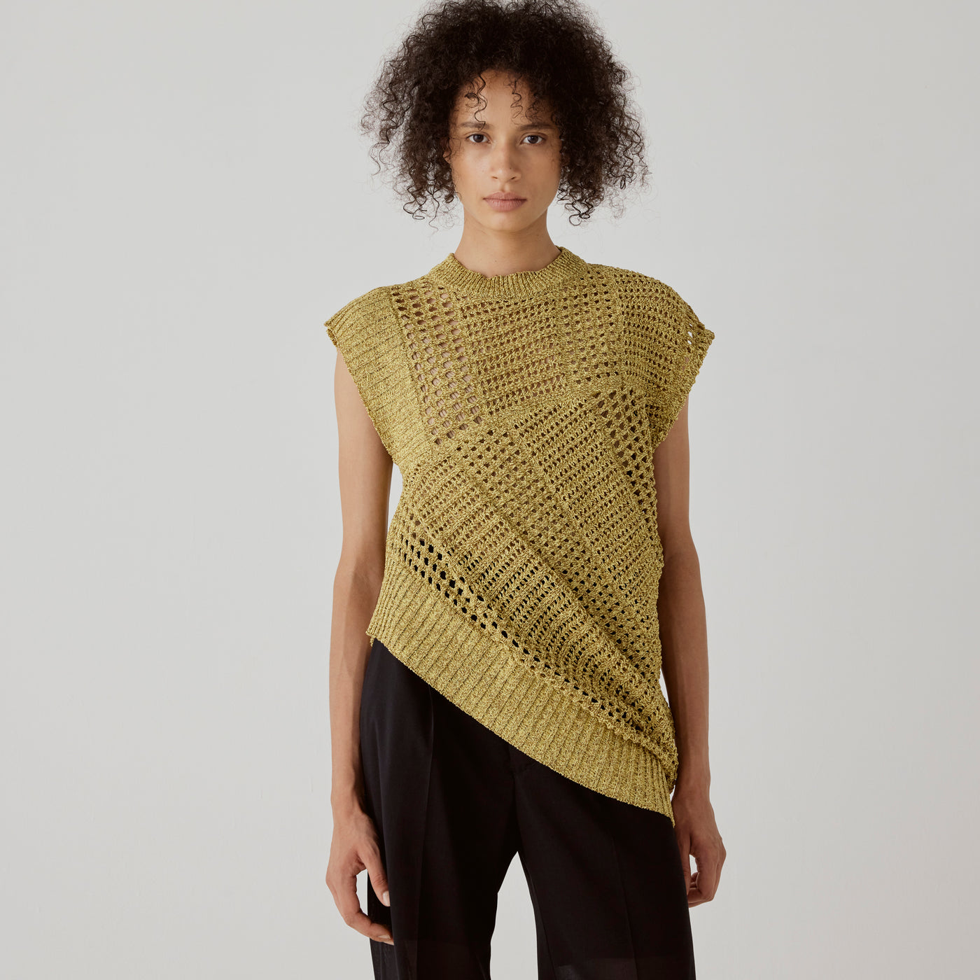 AKIRANAKA Hiltrud asymmetric knit - agedor.ma